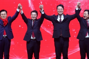 與 전대 D-14, 김기현 1차서 과반 승부...안철수-천하람, 결선투표 확신