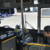 ‘마스크 없어도 시내버스 타세요’...김해시 시내버스에 승객용 마스크 비치