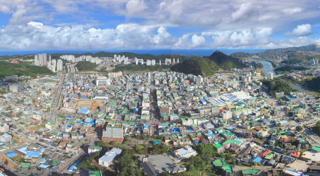 강원 삼척 전경. 삼척시 제공