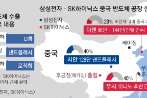 반도체 투자 중국 후순위… 美 규제타격 선 긋는 삼성·SK