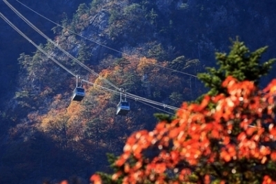 설악산 케이블카40년만에 본궤도