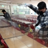 급식실 투명 가림막 철거… 학교도 일상 회복