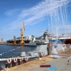최신 무장 탑재한 신형 호위함 ‘포항함’ 해군에 인도