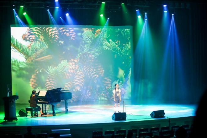 지난해 열린 ‘나도스타 금천 아동·청소년 노래부르기 대회’ 모습. 금천구 제공