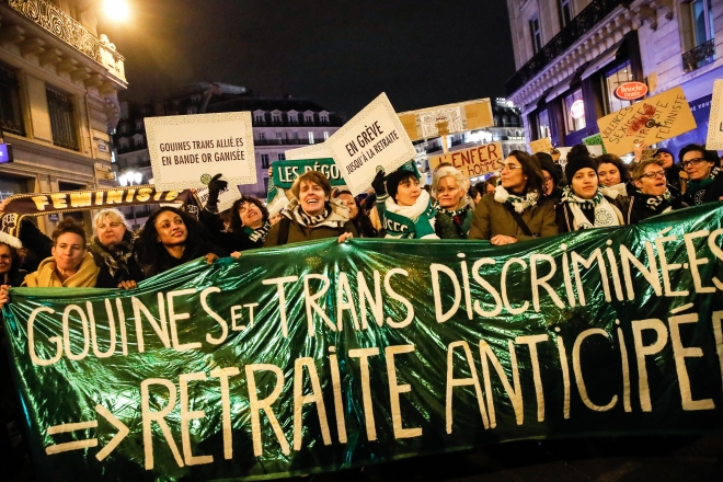 오늘 세계 여성의 날… 프랑스 성차별 반대 시위