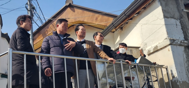 지난 13일 김태수 의원은 ‘성북구 정릉2구역’ 현장을 방문했다.