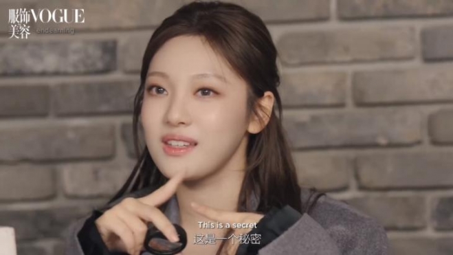 에스파 닝닝. ‘보그 차이나’ 인터뷰 캡처