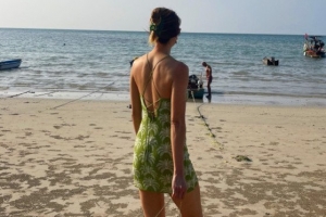 175㎝ 최여진, 관능미 가득한 뒤태 ‘각선미녀’