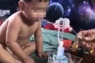 “기저귀 찬 3살 아기에 필로폰 흡입”…베트남 ‘충격’