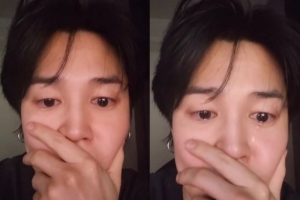 마음고생 심했나…BTS 지민 ‘눈물 셀카’ 해명