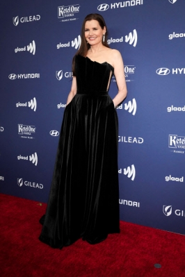 Geena Davis attends the 34th Annual GLAAD Media Awards in Beverly Hills, California, U.S., March 30, 2023. REUTERS 연합뉴스