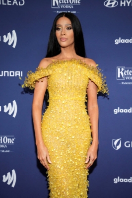 Isis King attends the 34th Annual GLAAD Media Awards in Beverly Hills, California, U.S., March 30, 2023. REUTERS 연합뉴스