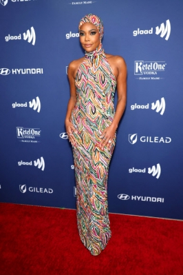 BEVERLY HILLS, CALIFORNIA - MARCH 30: Gabrielle Union attends the 34th Annual GLAAD Media Awards at The Beverly Hilton on March 30, 2023 in Beverly Hills, California. Getty AFP 연합뉴스