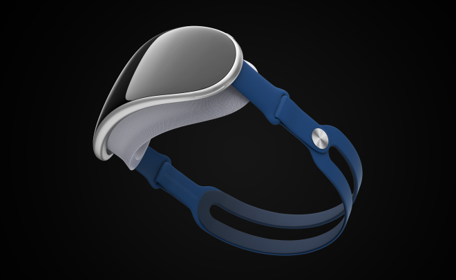 미국의 컨셉트 디자이너 이안 젤보가 3D 렌더링으로 만든 애플의 혼합현실(MR) 헤드셋 예상도. 이안 젤보 제공