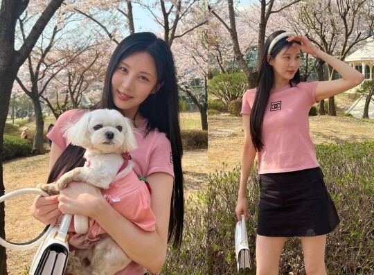 소녀시대 멤버 서현이 물오른 미모를 자랑했다. SNS 캡처