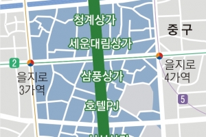 탑골공원의 1.5배 ‘녹색 보행로’… 양옆엔 초고층 빌딩 들어선다