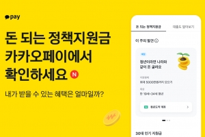 정책지원금 알림, 카카오페이에서 확인