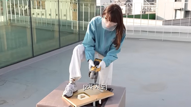 강민경 유튜브 채널 ‘걍밍경’ 캡처