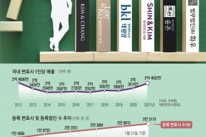 김앤장 1조 3000억… 6대 로펌, 법률시장 매출 40% 차지