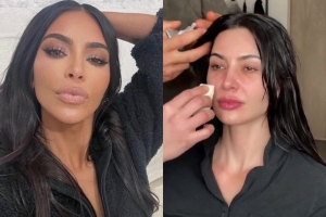 킴 카다시안, 100% 민낯 공개…귀여운데?