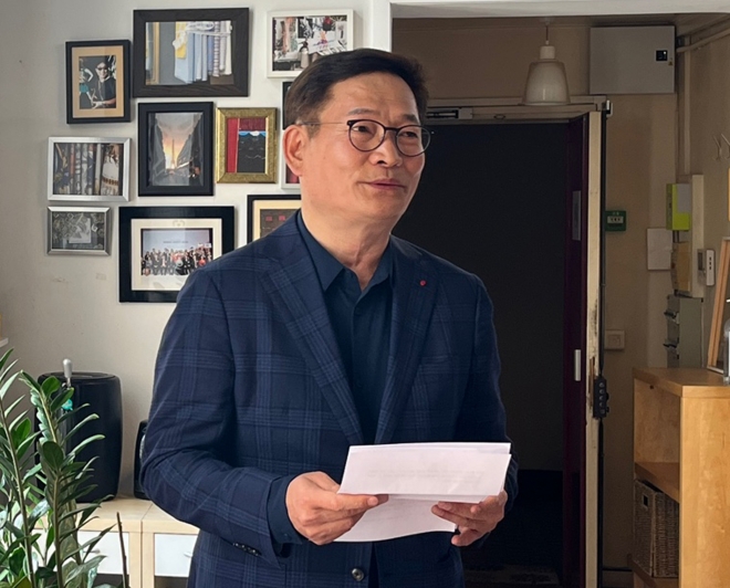 돈 봉투 의혹 입장 밝히는 송영길  민주당 전 대표