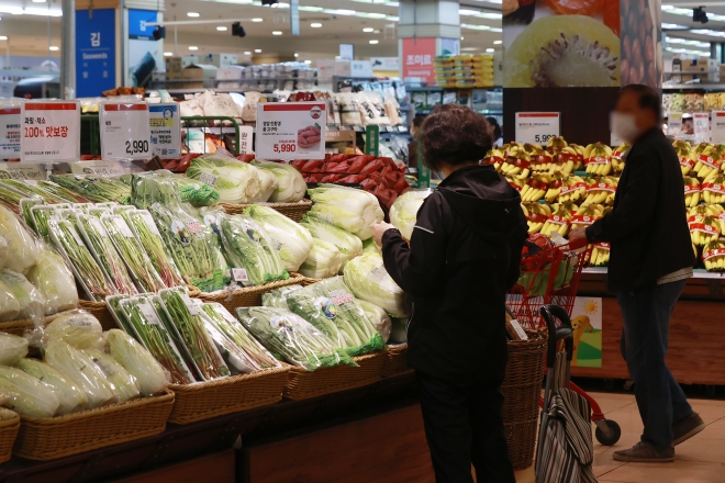 3월 소비자물가동향 농산물 4.7% 상승