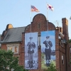 美 워싱턴 한국문화원에 설치된 한미동맹 70주년 현수막