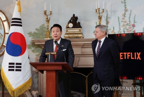 문체부 “넷플릭스 투자, 윤 대통령 방미 성과 맞다”…이유는