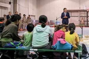 日 “눈앞에서 총격전 벌어졌는데 한국군이 도와줬다”