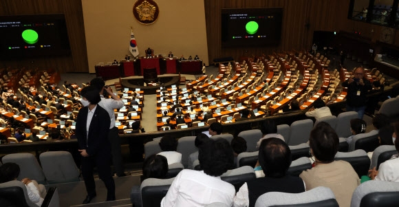 野, 노란봉투·방송법 강행 예고… 與, 거부권 또 요청할 듯