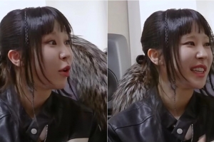 착한 얼굴로 탁자 위 전자담배 포착된 女가수