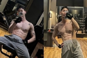 조권 맞아?…숨겨놨던 복근 공개
