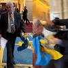 “국기에서 손 떼!”…우크라 의원, 회담서 러시아 관리와 난투극