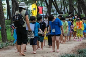 ‘남모를 고통’ 환경성질환 아이들 대상 국립공원서 건강 캠프