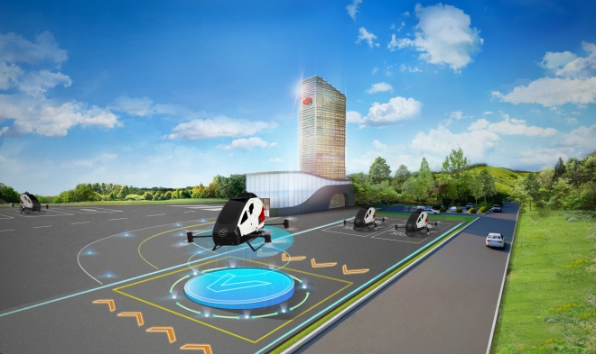 인천 자월도에 만들어지는 PAV실증화 지원센터 조감도[인천시 제공]