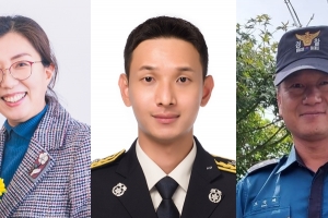 화재 현장서 구조 중 순직한 성공일 소방교 등 LG 의인상