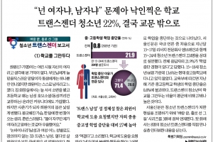 청소년 트랜스젠더, 못다 한 이야기