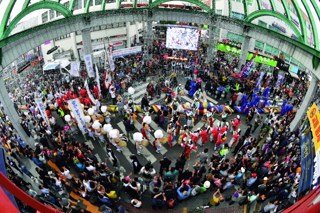 지난해 중구 성암동 일원에서 열린 마두희축제.