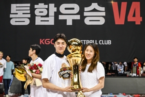 KGC, ‘챔프 7차전 3점슛 4방’ 새신랑 배병준과 3년 재계약