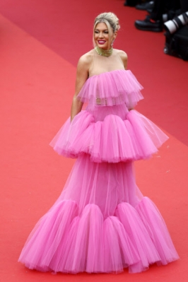 Hofit Golan arrives for the Opening Ceremony of the 76th annual Cannes Film Festival, in Cannes, France, 16 May 2023. The festival runs from 16 to 27 May.  EPA 연합뉴스