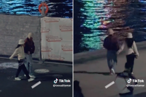 “뷔×제니 파리 데이트 포착” 파파라치 영상 확산