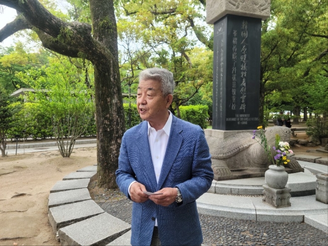 권준오 재일본대한민국민단 히로시마본부 원폭피해자대책특별위원회 부위원장