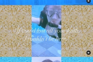 수지 “생애 첫 수영”…우아한 인어공주