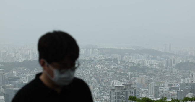 황사에 서울 미세먼지 ‘매우 나쁨’