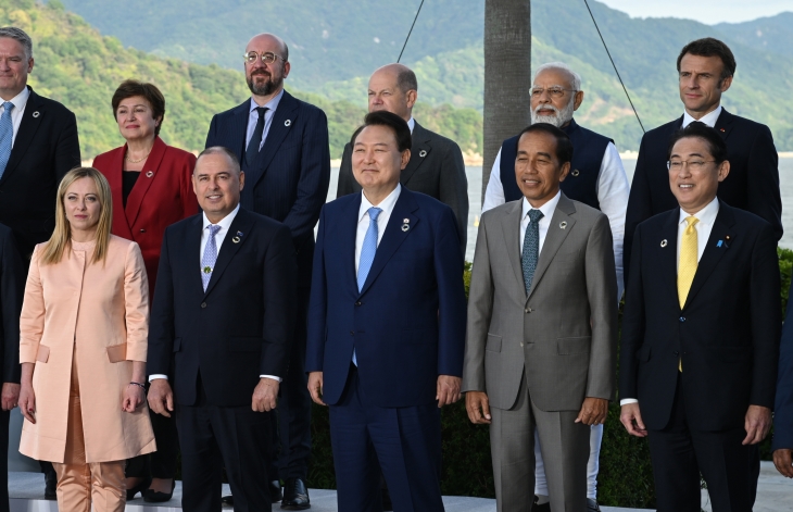 ‘G7 플러스 외교’ 공들였는데<br> 
尹, G7 정상회의 초청 무산