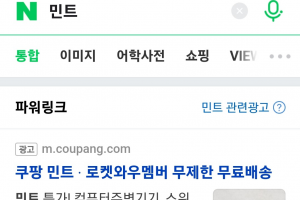 어떤 키워드든 쿠팡 연결…‘검색광고’ 선 넘은 네이버