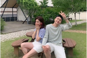 ‘이혼 5년’ 정가은, ‘깜짝’ 커플티 인증샷