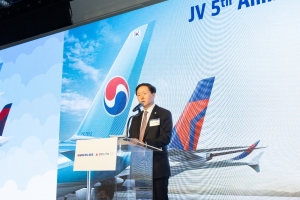 대한항공, 델타항공과 JV 5주년…인천공항 아시아 최고 허브 공항 자리잡도록 협력키로