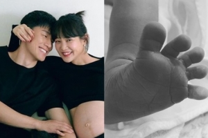 ‘김무열♥’ 윤승아, ‘붕어빵’ 아들 출산