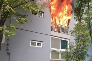 ‘父子 사상’ 분당 아파트 화재 합동 감식…발화지점 아직 못찾아